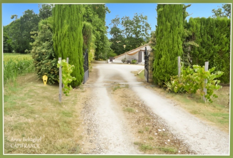 Entre Lectoure et Astaffort- Maison en pierre 5 pièces-127m2- terrain 1526m2