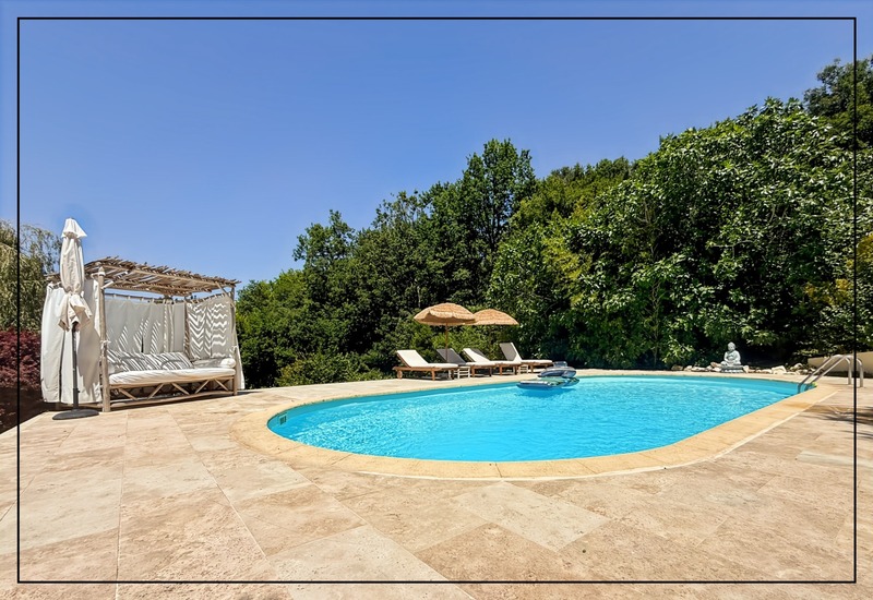 Maison de caractère + piscine + vue panoramique + dépendances – potentiel gîte – Tarn-et-Garonne (82)