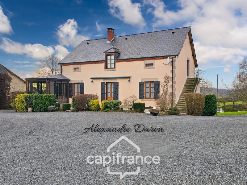 Dpt nièvre (58), MILLAY, Maison à vendre 9 pièces, 207m², 1.71 ha, piscine, dépendances, Morvan