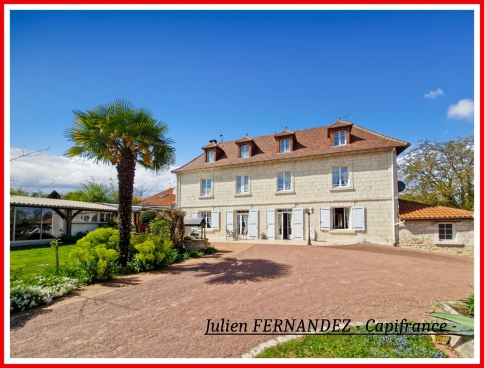 Dpt Vienne (86), à vendre MONDION Propriété P15 de 385,12m² -Terrain de 21142m²
