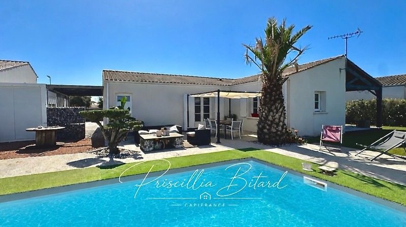 Belle maison familiale de plain-pied avec piscine et espace indépendant