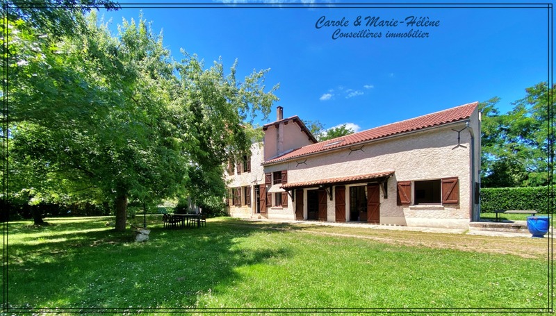 Maison 250 m² – 8 chambres – Piscine – Hangar 100 m² – Terrain 4 263 m² – Estillac
