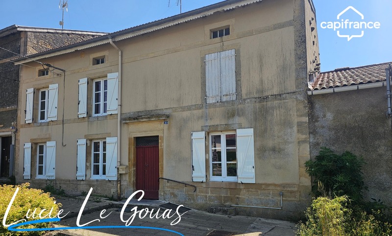 Maison lorraine de caractère à rénover – 140 m² habitables – 3 chambres – Grand-Failly