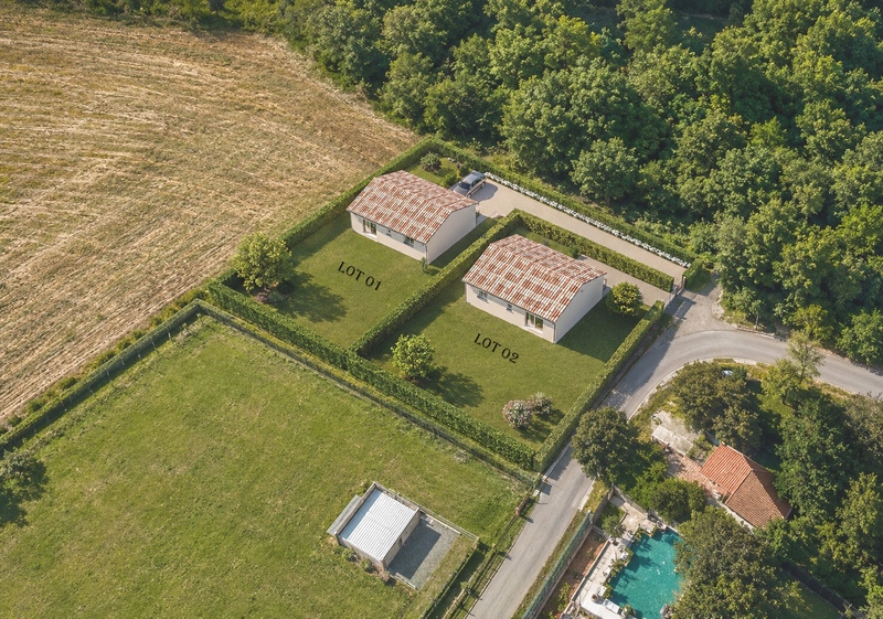 Deux maison Estillac