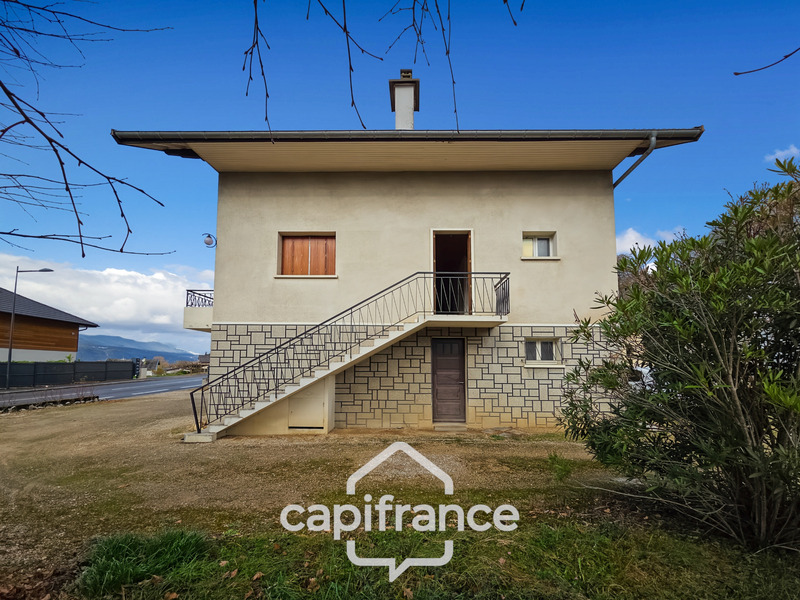 Maison à vendre 6 pièces DRUMETTAZ CLARAFOND (73) TERRAIN PLAT 2910 M² avec MAISON DE 142 M²