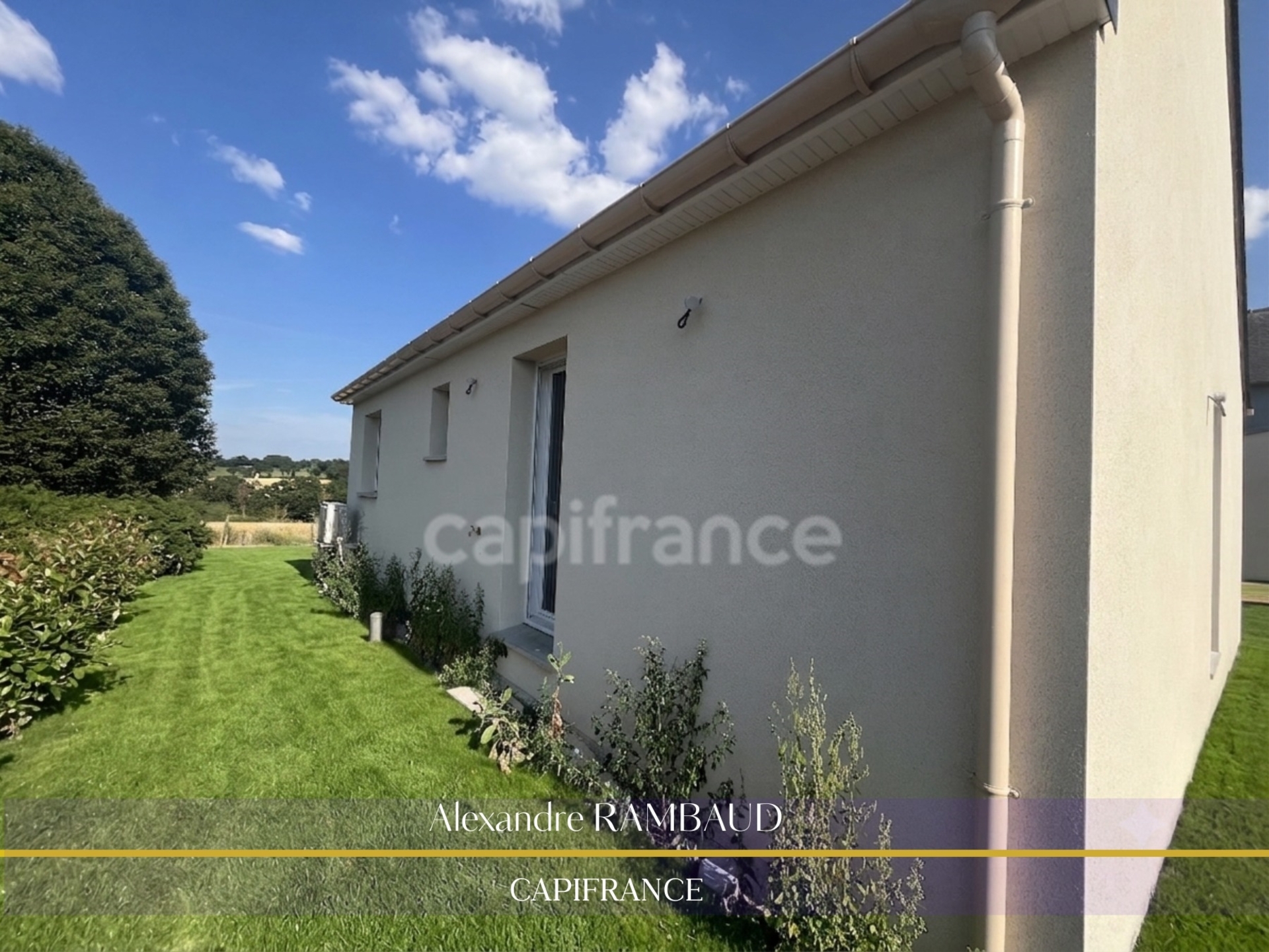Maison NEUVE plein pied à vendre 4 pièces