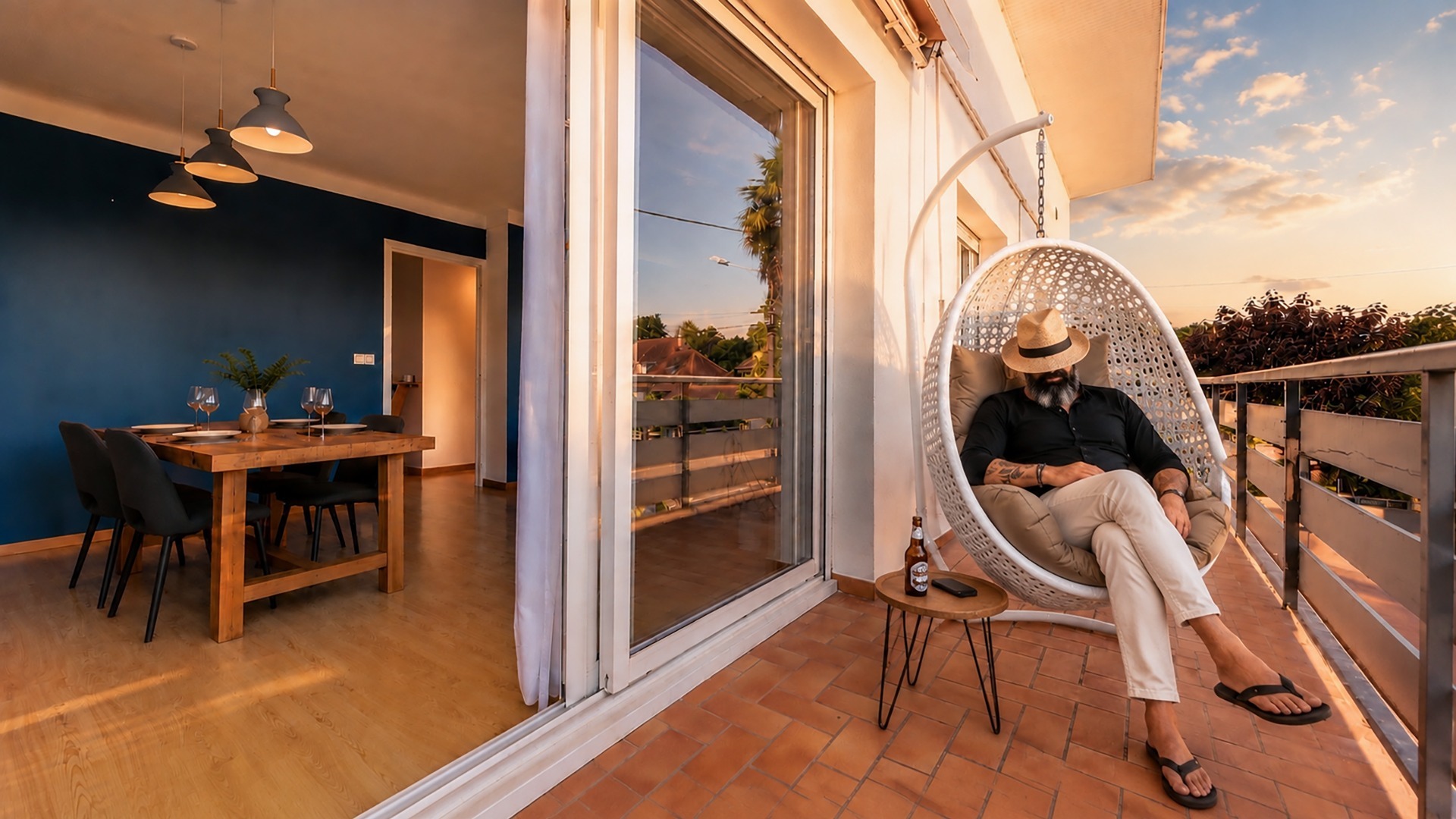 Appartement à vendre 3 pièces LESCAR (64) Jardin privatif de 268m2 Parking et garage