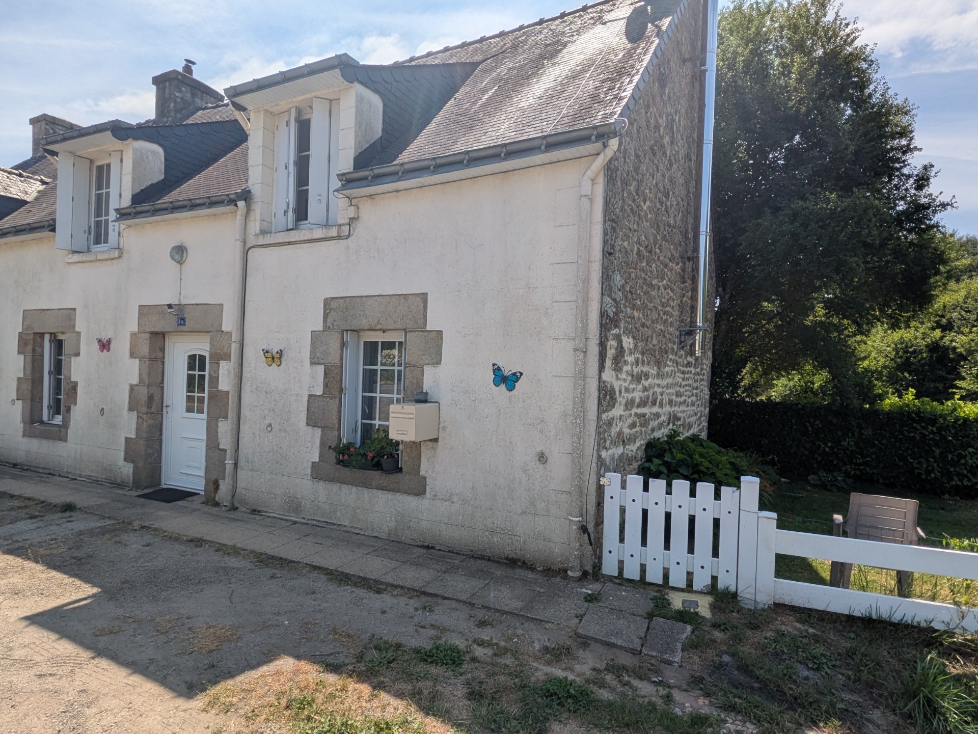 LANGOËLAN JOLIE MAISON DE CARACTÈRE DE 80M² ENVIRON 4 PIÈCES PARCELLE DE 230M² ENVION