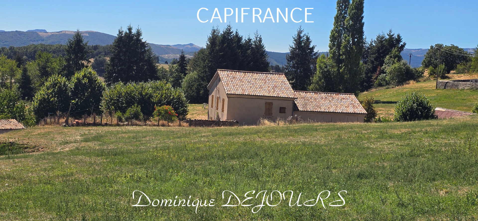 Maison à vendre 7 pièces GLUIRAS (07)