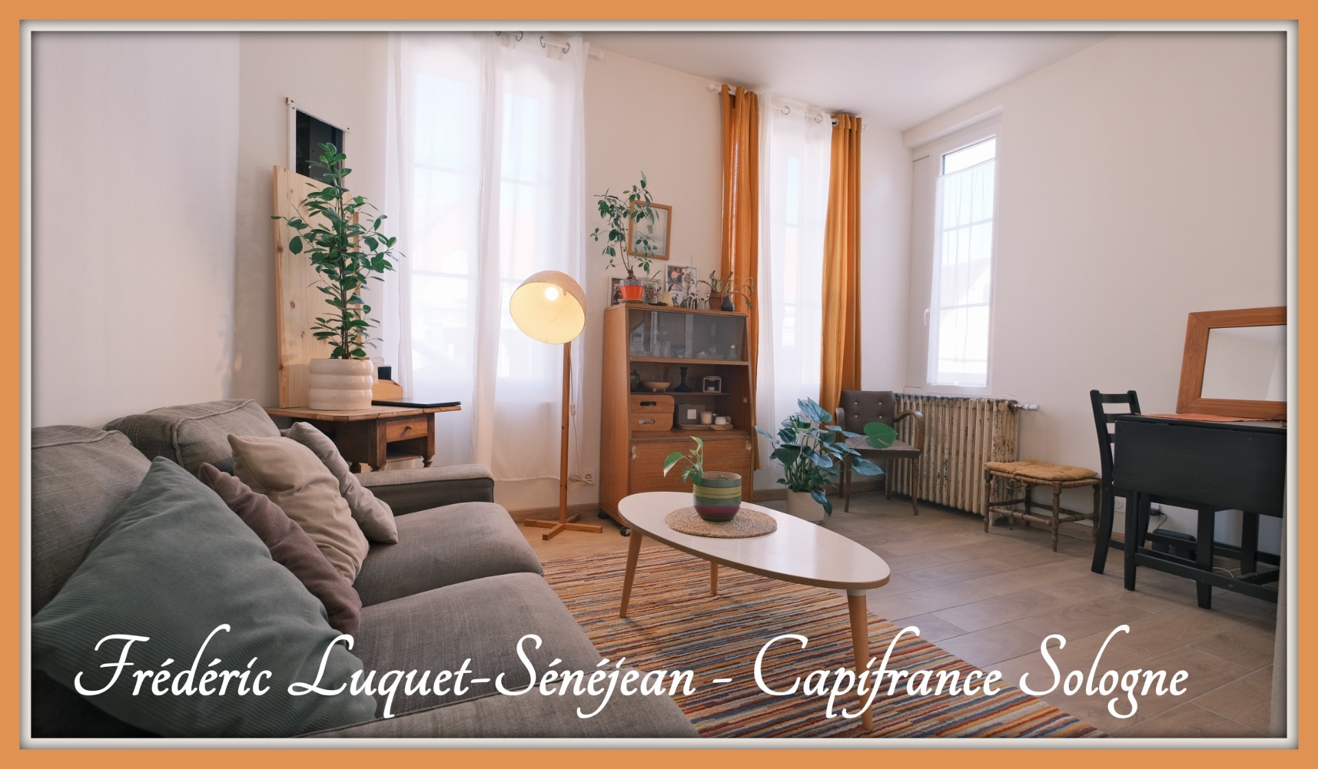 Maison de ville à vendre 4 pièces dont studio indépendant, jardin & dépendances - DPE B - LA FERTE SAINT AUBIN (45)