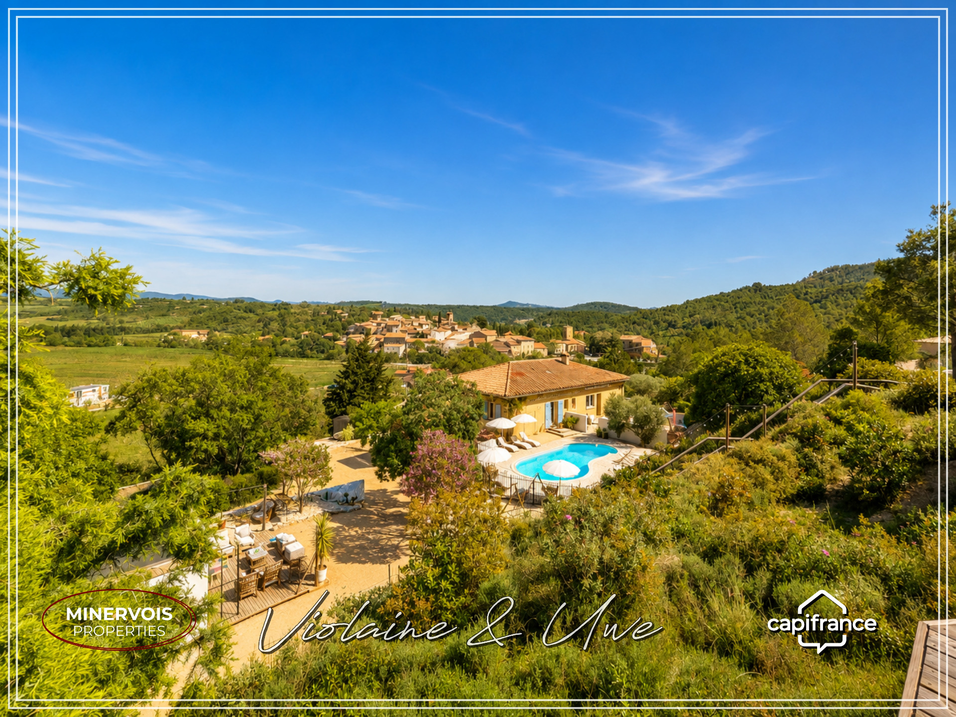DOMAINE TOURISTIQUE AVEC 4 GÎTES, PISCINE ET RÉSIDENCE PRIVÉE – AGEL