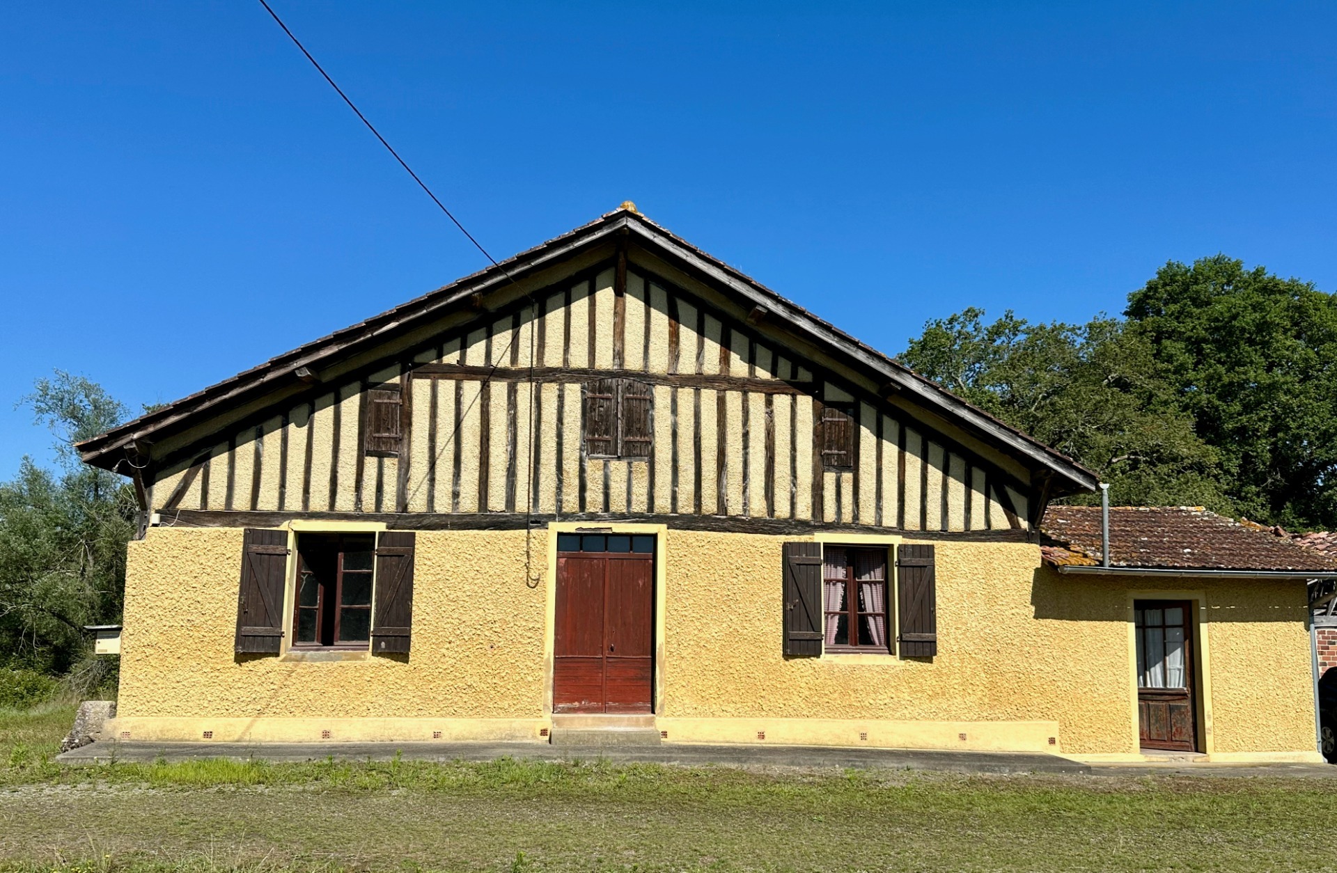 Dpt Gers (32), à vendre proche de LE HOUGA maison P5 de 180 m² - Terrain de 15 Ha