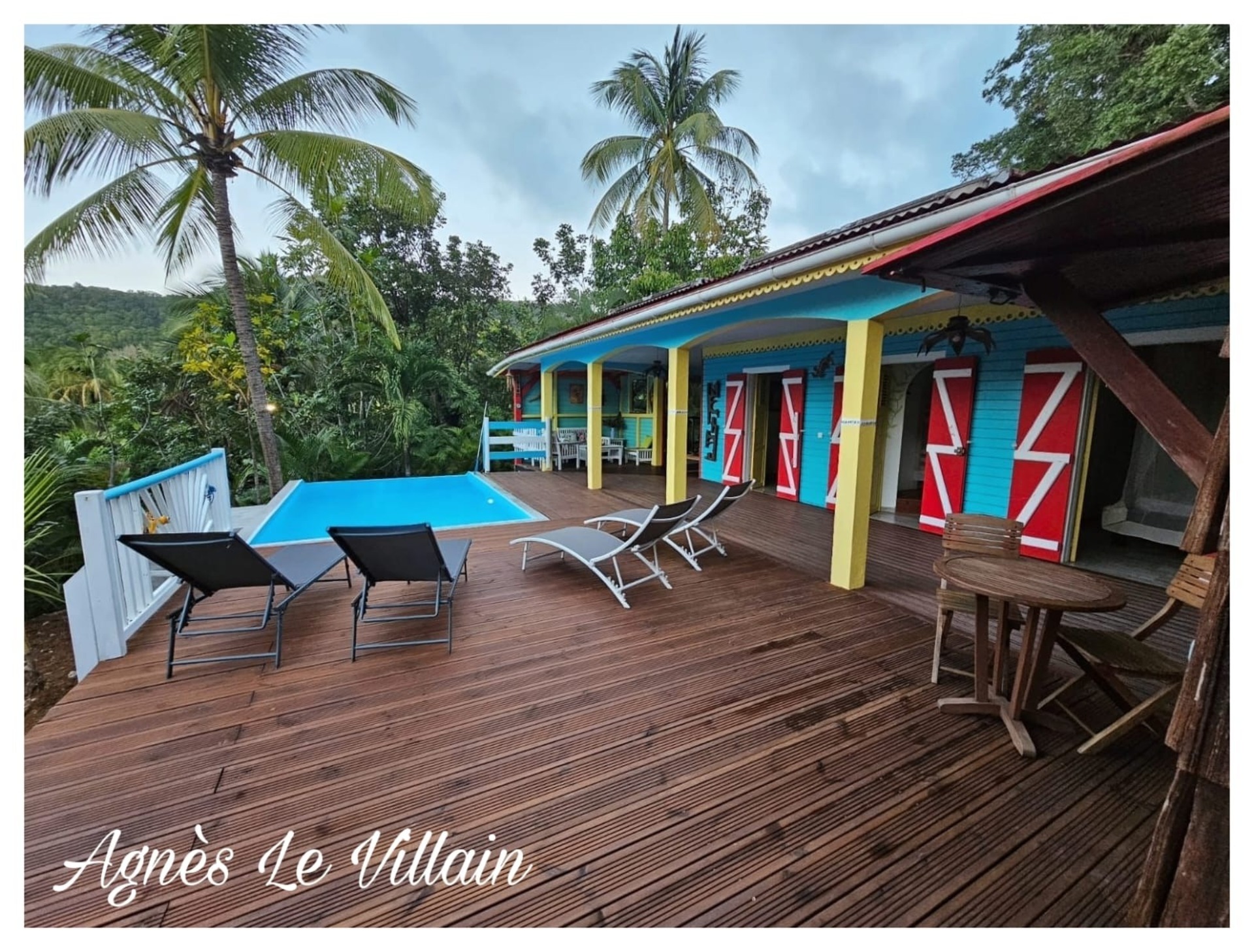 Maison avec piscine + Studio + Bungalow sur 2 500 m2
