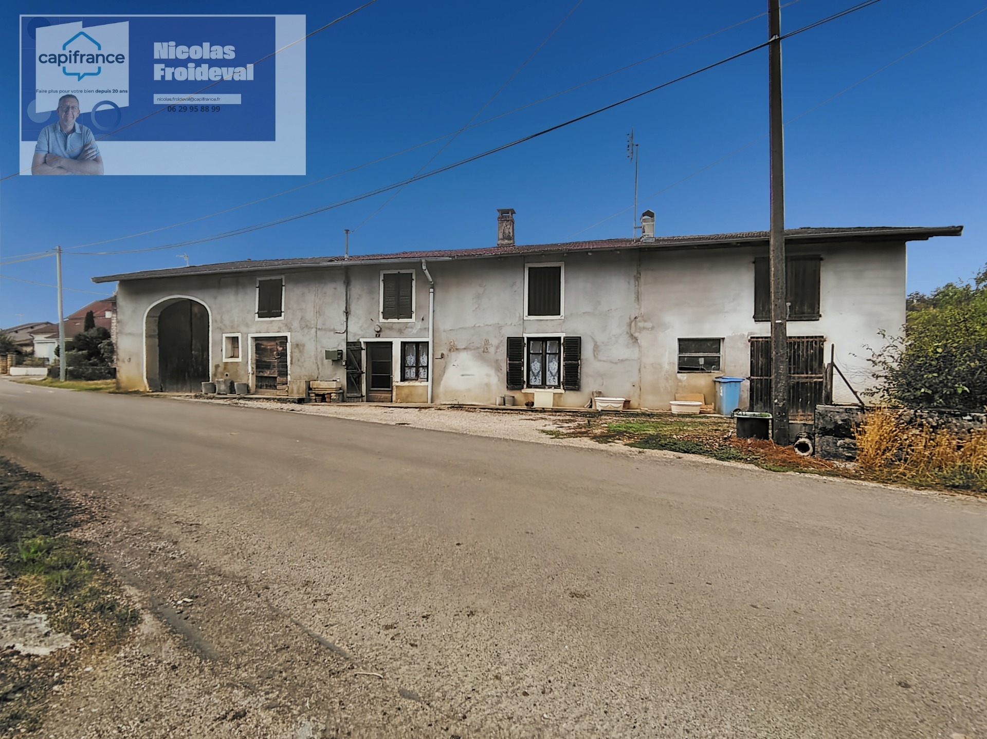 Maison à vendre 4 pièces proche de SAINT JULIEN (39)