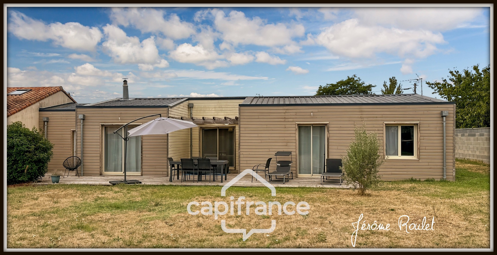 Maison plain-pied à ossature bois à vendre – 102 m² – 3 chambres – Vouzailles (86170)