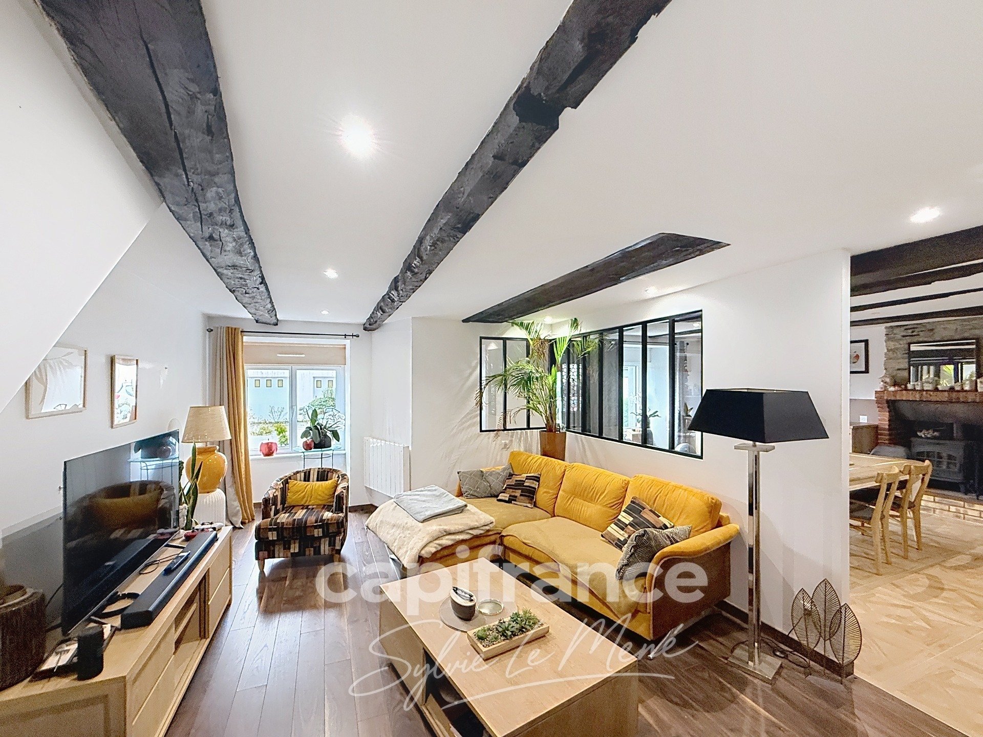 À vendre Maison de bourg de 123 m² – 3 chambres – Terrasse – Naizin / Évellys