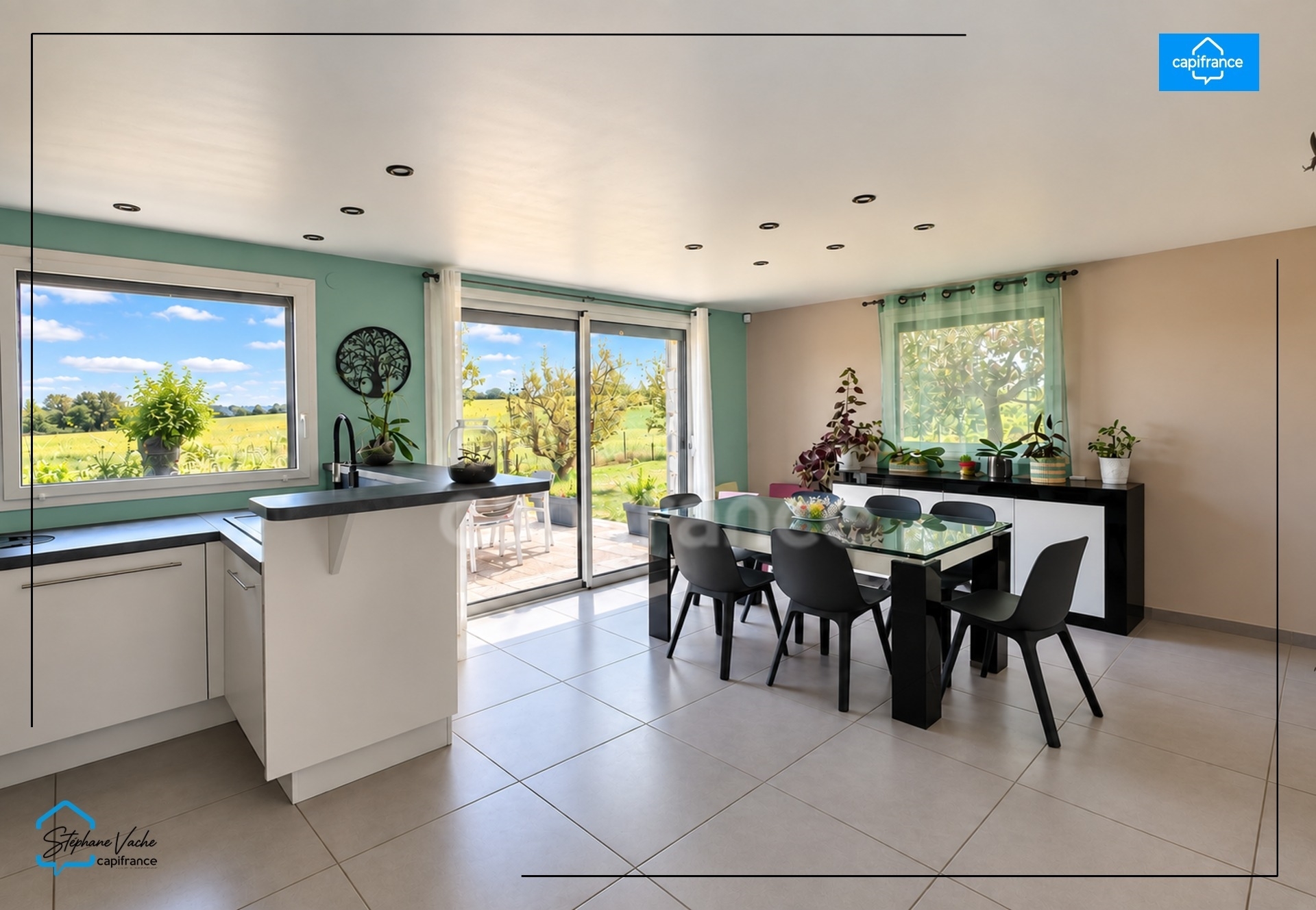 CHUZELLES / LES PINS – Maison familiale 140m2 sur 1 500 m²