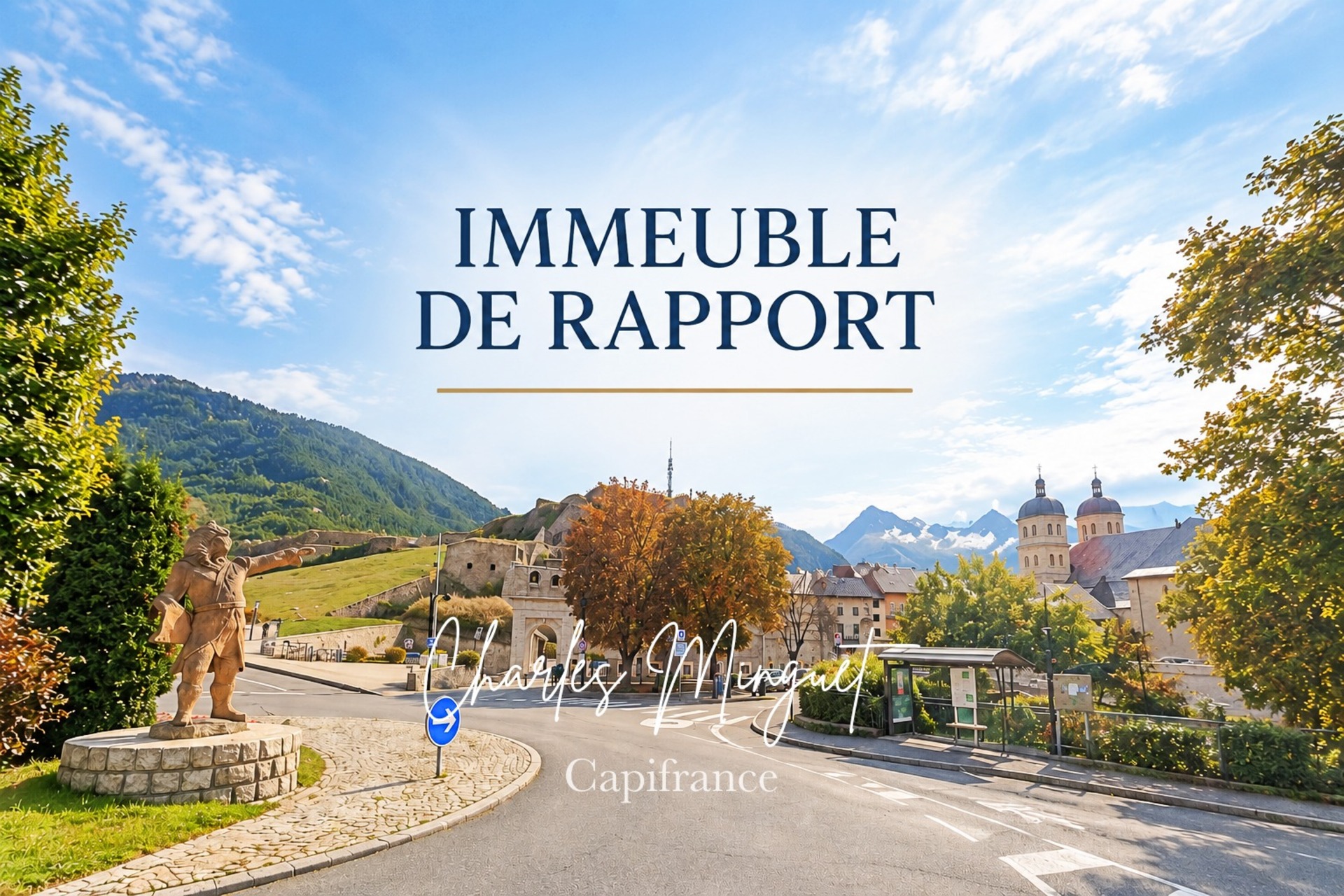 IMMEUBLE DE RAPPORT – 3 APPARTEMENTS LOUÉS – BRIANÇON