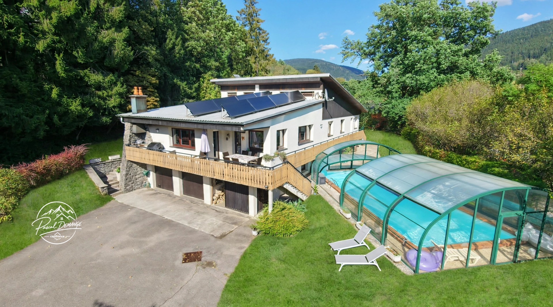 Dpt Vosges (88), à vendre CORNIMONT villa P8 de 263,98 m² - Terrain de 3 469,00 m² - Plain pied