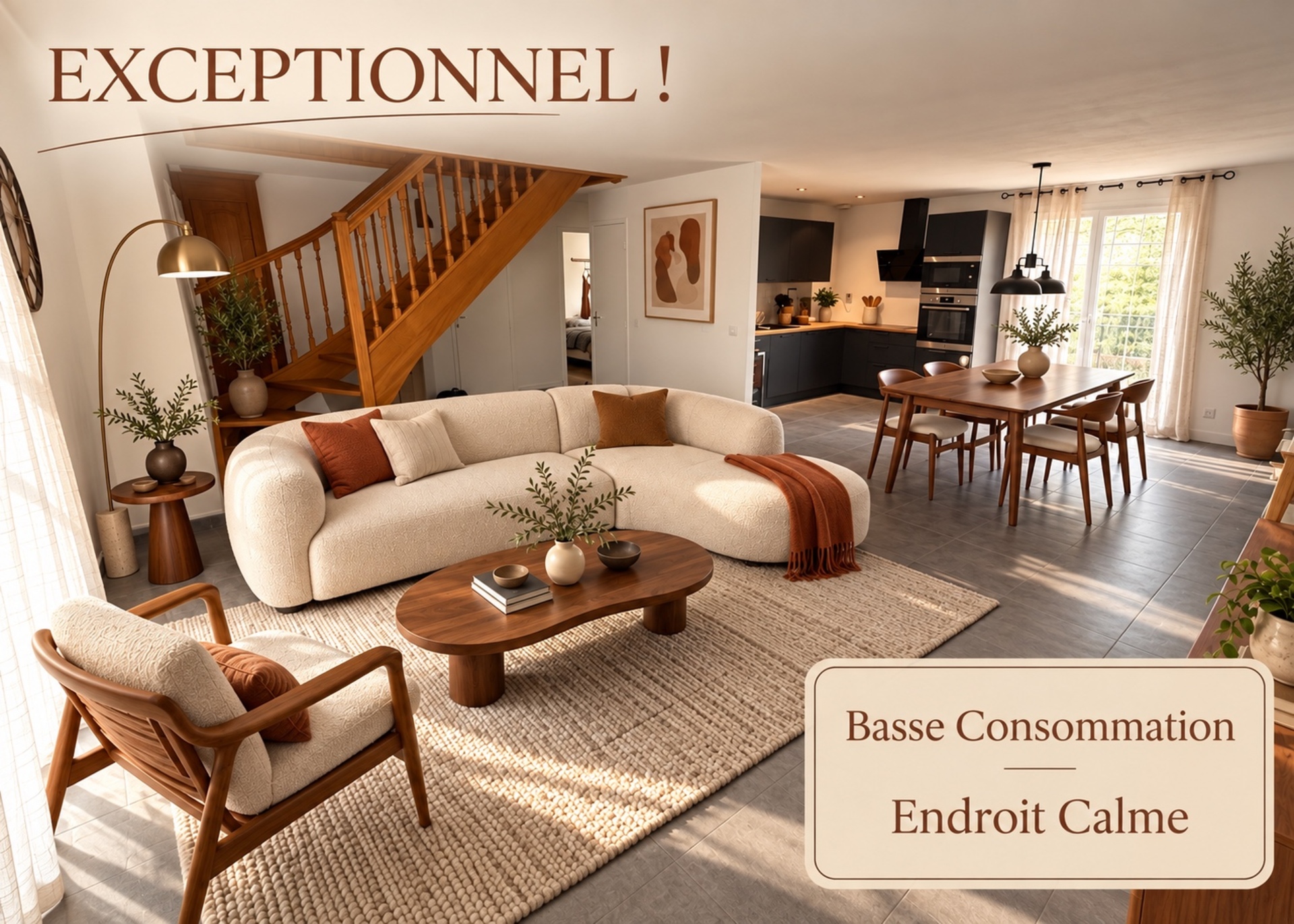 Jolie maison, économique, endroit, calme ( BRENOUILLE)