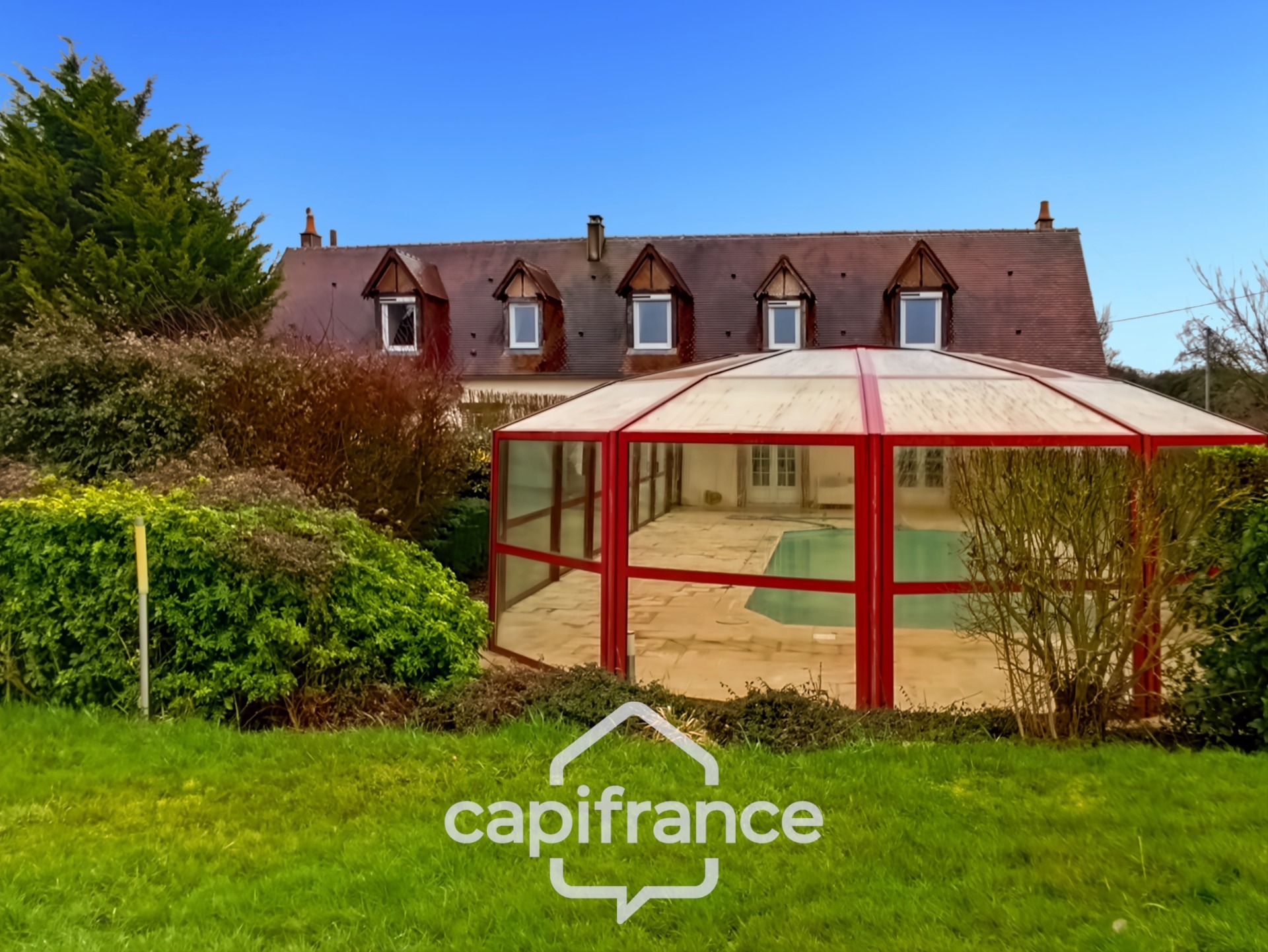 Maison à vendre 7 pièces LA CHAPELLE HUON (72) - terrain 3572 m²