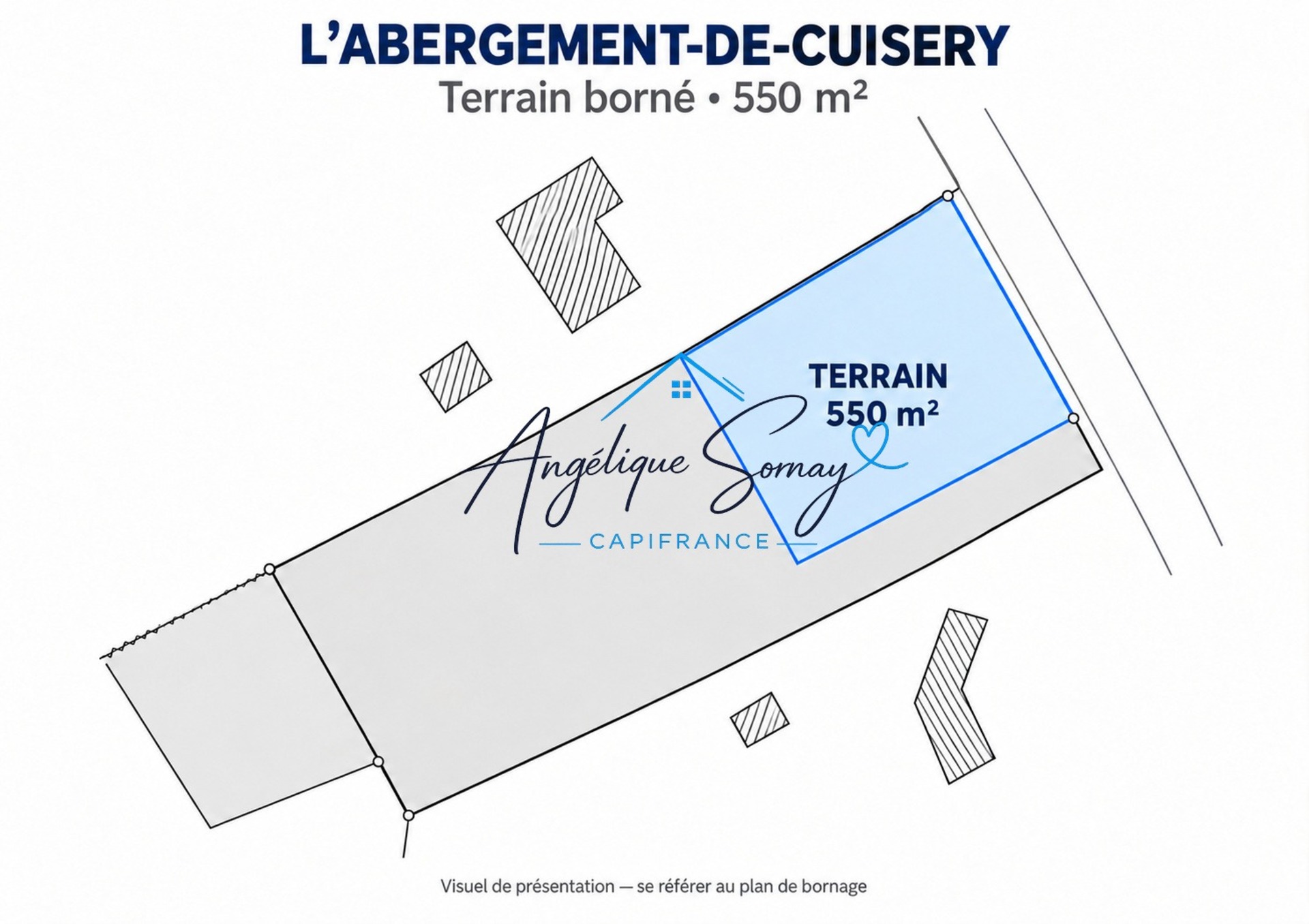 Terrain à vendre L'ABERGEMENT DE CUISERY (71)