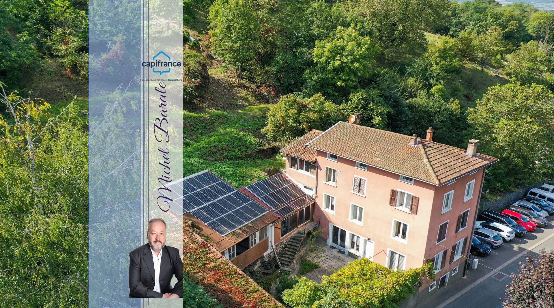 Maison à vendre 8 pièces - 275m2 - 4 Ch. + 2 studios - COURZIEU (69)