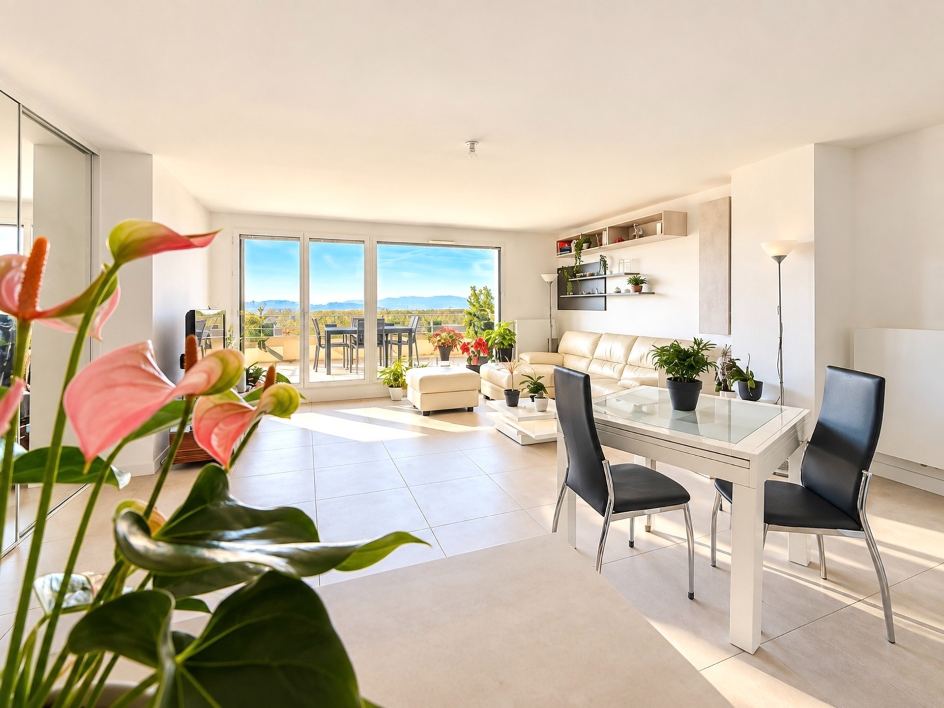 VIUZ-LA-CHIÉSAZ (74) – APPARTEMENT T4 DE 100 M² – DERNIER ÉTAGE – TERRASSE DE 33 M²