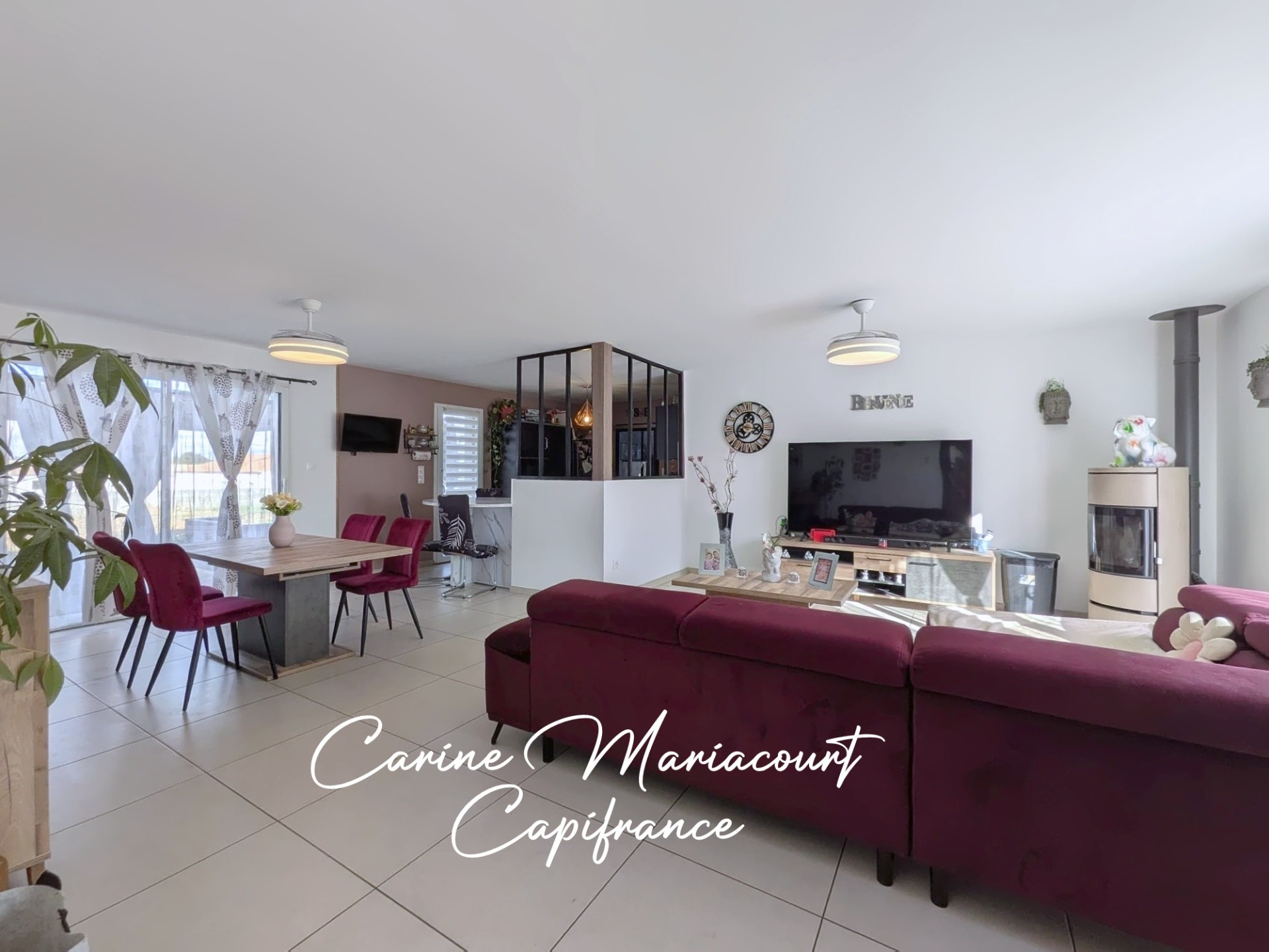 MAISON CONTEMPORAINE DE 2020 – DPE A – PLAIN-PIED – 4 CHAMBRES – 133 M²