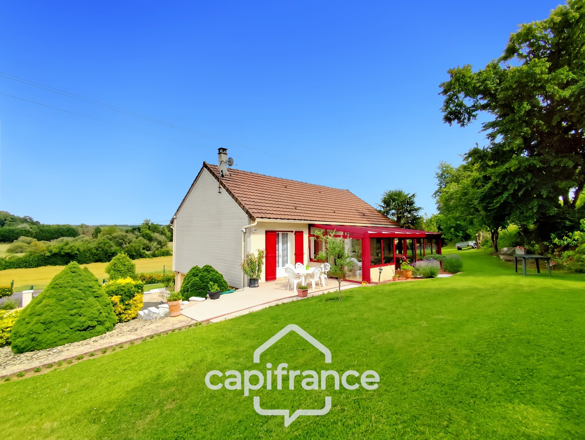 Maison à vendre 5 pièces LA CHAPELLE HUON (72) - Terrain 1648 m²