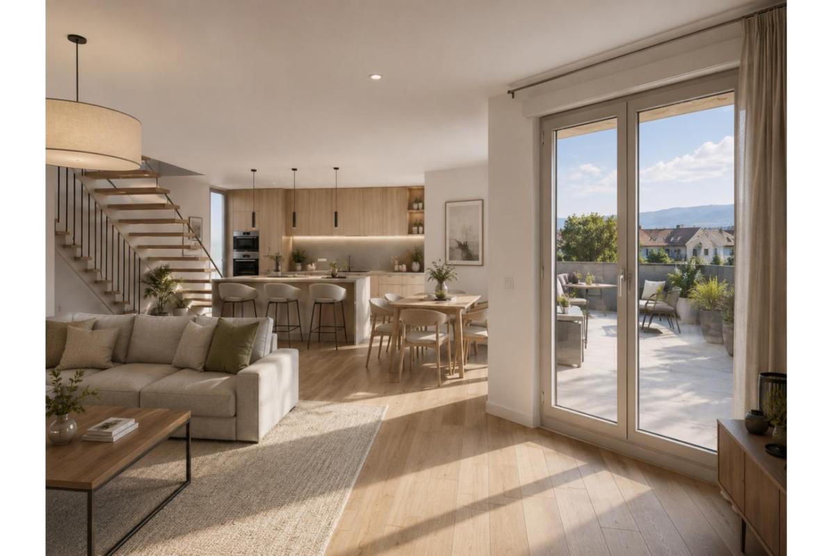 Appartement à vendre, 4 pièces, 99 m², Ambilly