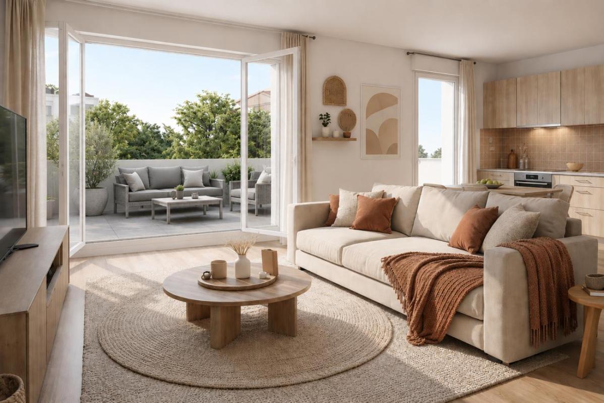 Appartement à vendre, 3 pièces, 67 m², Castelginest