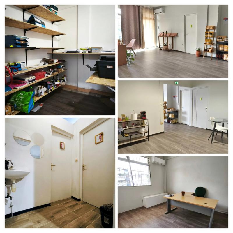 Siège professionnel avec bureaux meublés et entrepôt – Fort-de-France