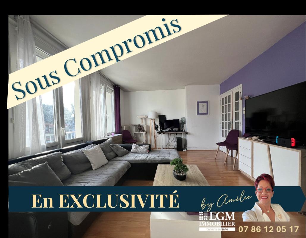 BEL APPARTEMENT de 72 m² - 3 Chambres - Essômes Sur Marne