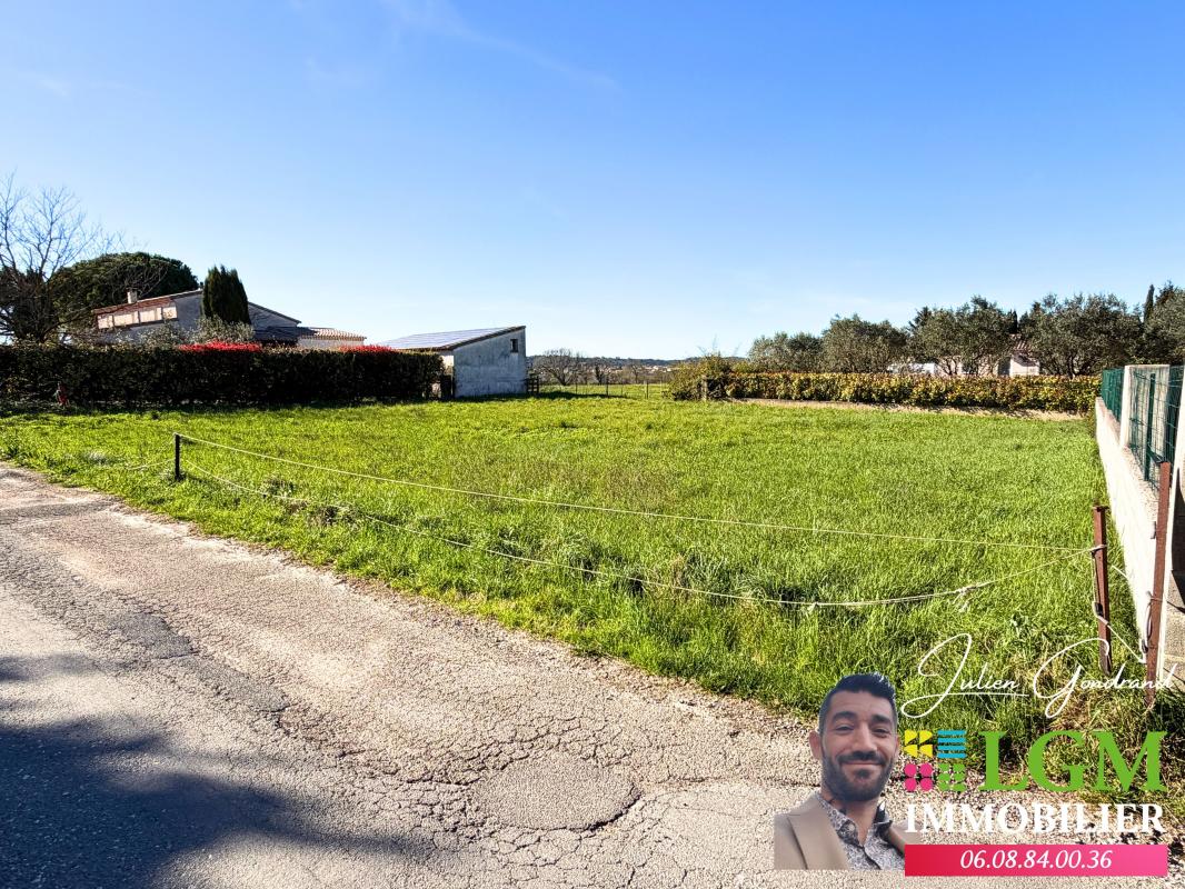 GAJAN – Terrain constructible de 815 m² dans un environnement calme et recherché