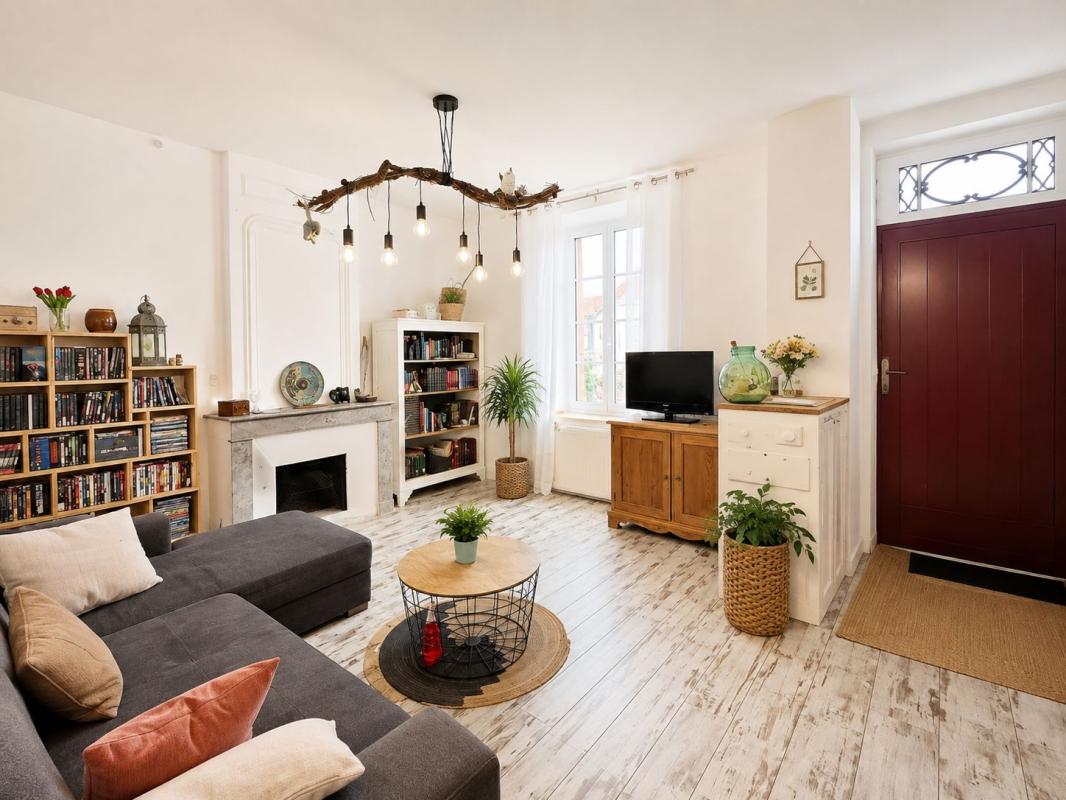 MARANS – ENSEMBLE IMMOBILIER DE 242 M² – 2 MAISONS LOUÉES