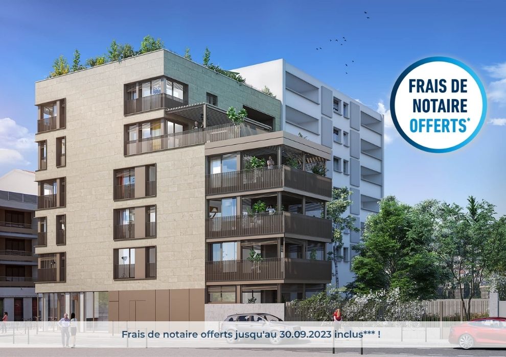 Programme immobilier neuf PALAZZO, quartier Montchat à Lyon 3