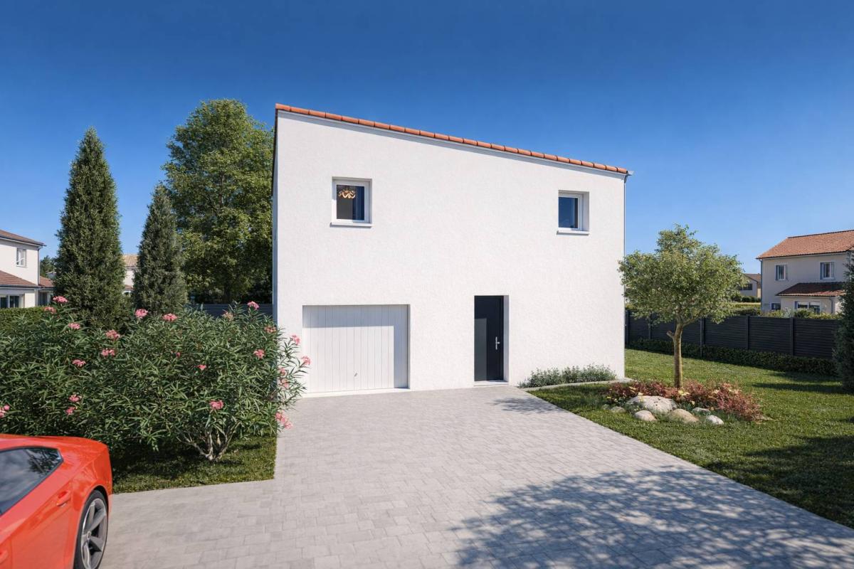Maison à étage 4 chambres avec garage intégré
