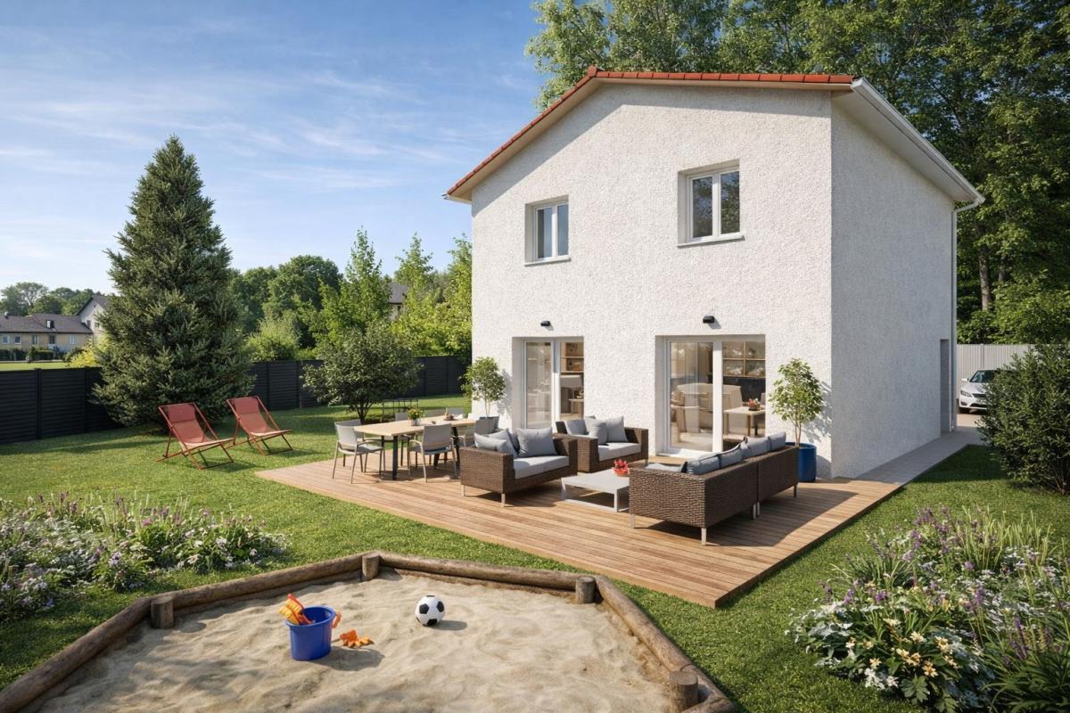 Maison neuve + terrain à MONTBONNOT ST MARTIN, à ne pas manquer !