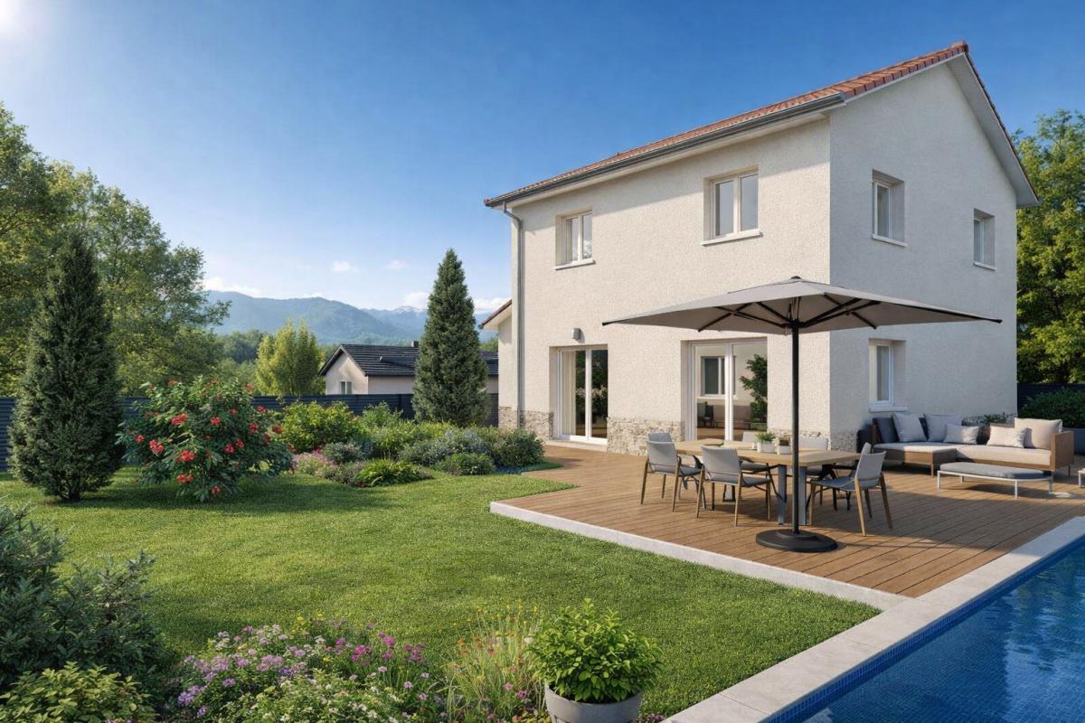 Maison neuve + terrain à NOYAREY, à ne pas manquer !