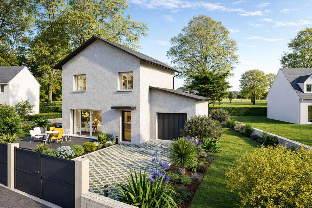 Maison Neuve + Terrain