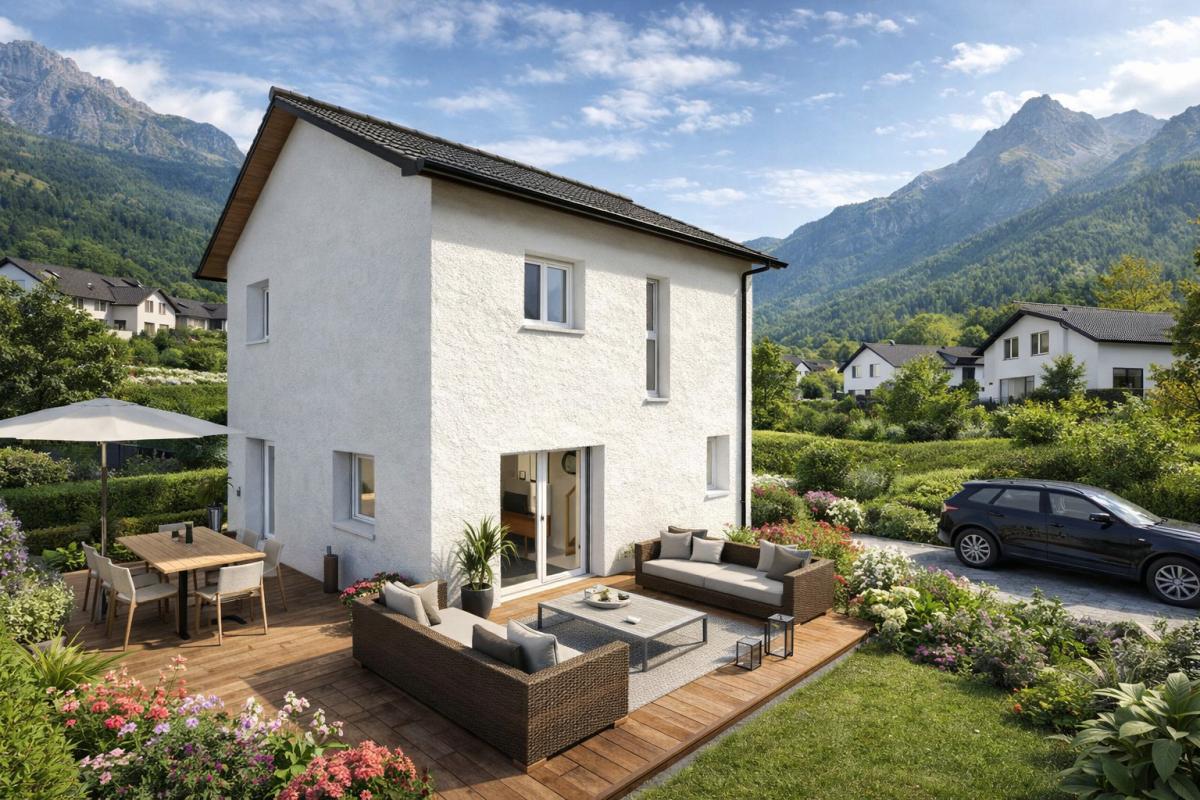 Maison neuve + terrain à Gilly-sur-Isère