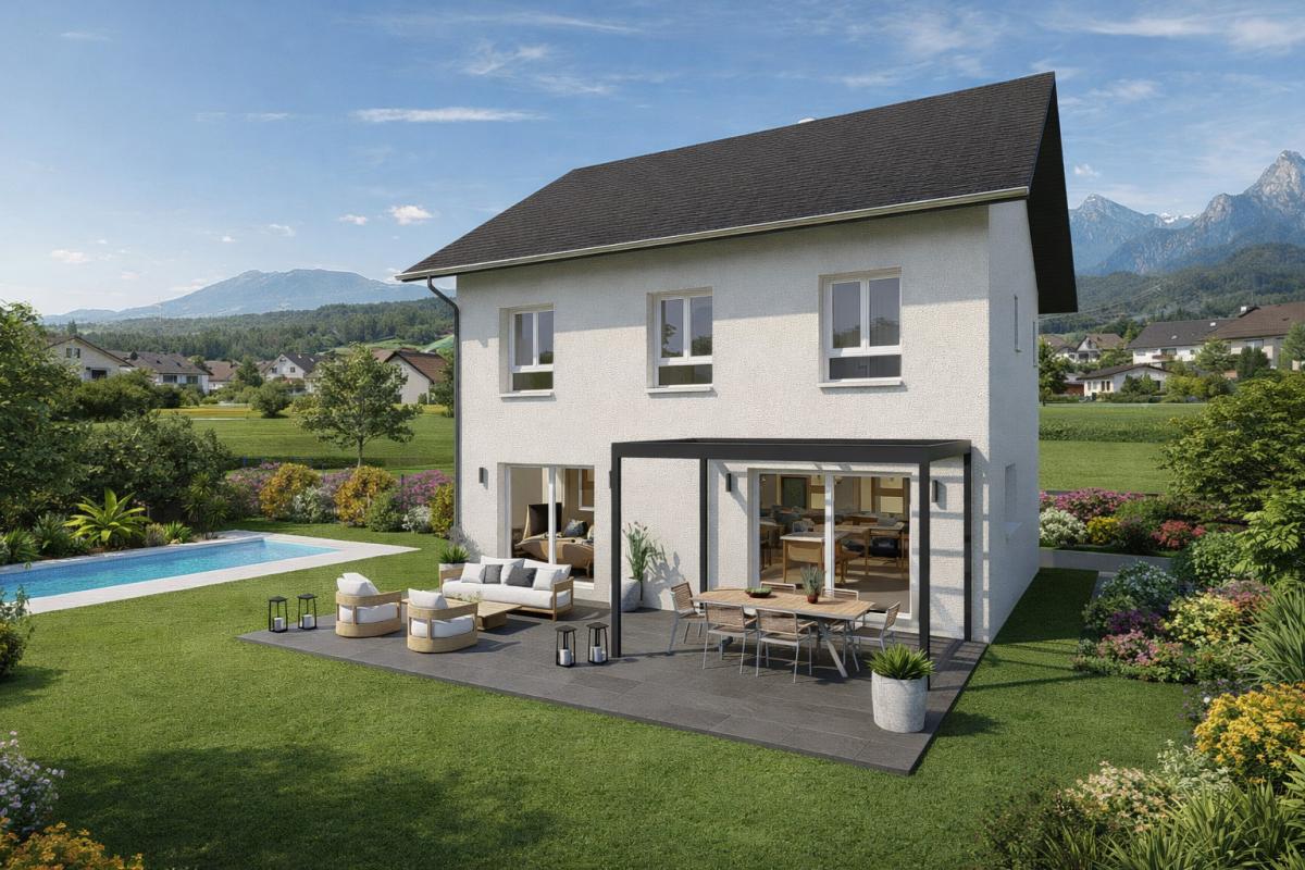 MAISON NEUVE + TERRAIN A SAINT OURS