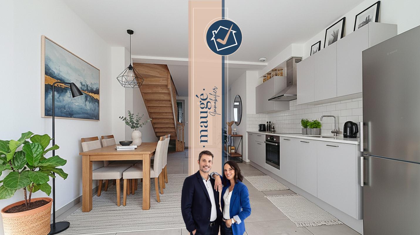 Appartement - 1 chambre - Duplex - Jardin - Stationnement