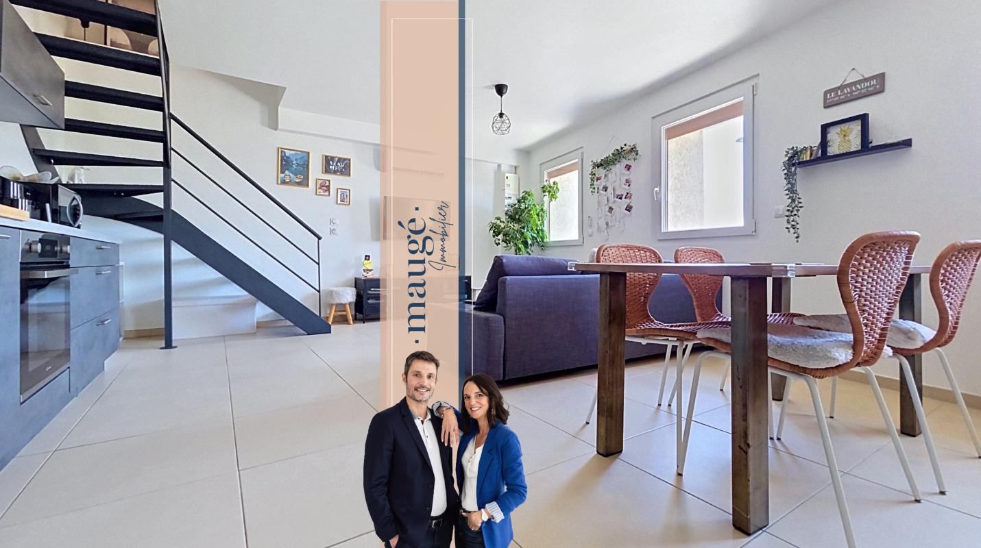 Appartement - Duplex - 2 Chambres - Cave - Place de parking privative en sus - Proche commodités