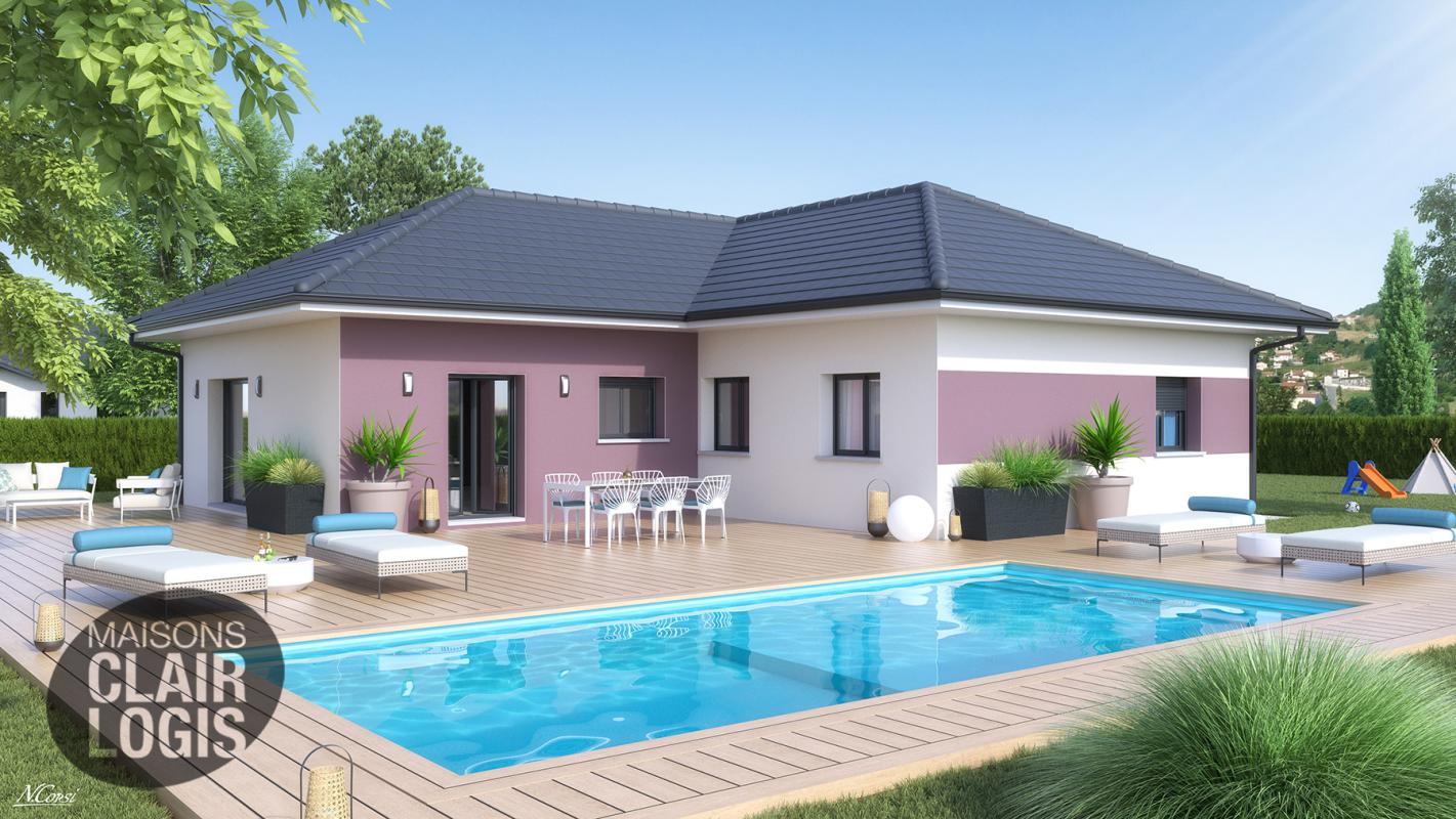MAISON NEUVE EN L - PLAIN-PIED T5 + GARAGE - Saint Chef