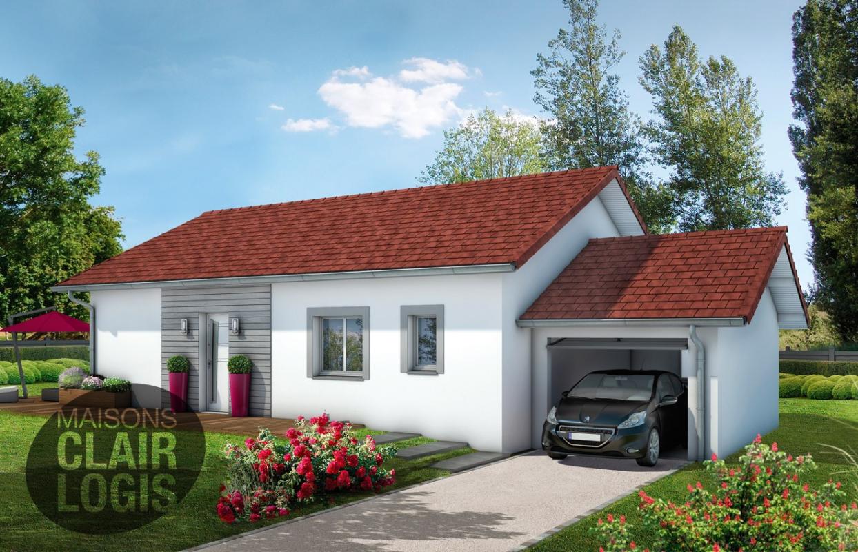 MAISON NEUVE CONTEMPORAINE - PLAIN-PIED T4 + JARDIN - LAGNIEU