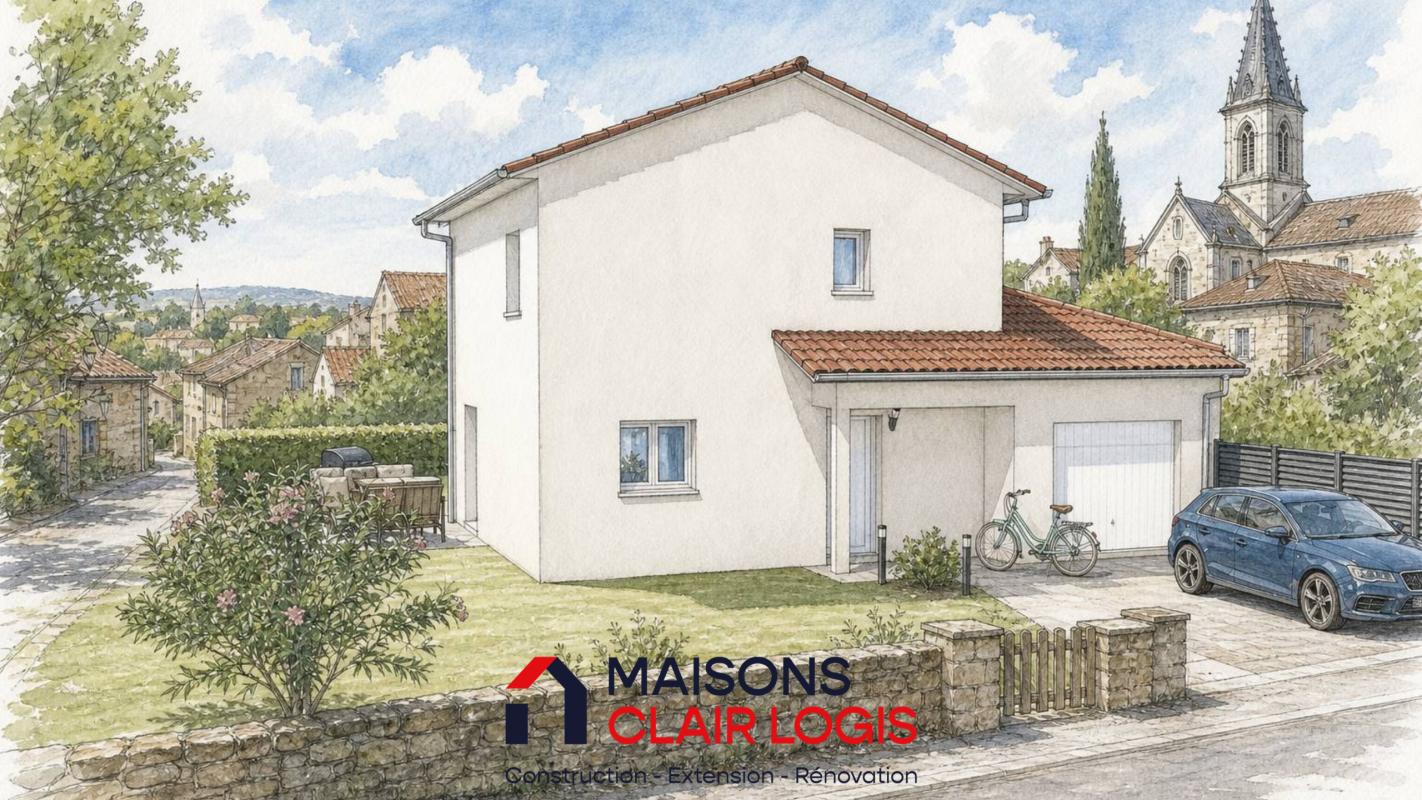 Projet de construction maison + terrain à Saint-Didier-de-la-Tour – À partir de 240 000 €