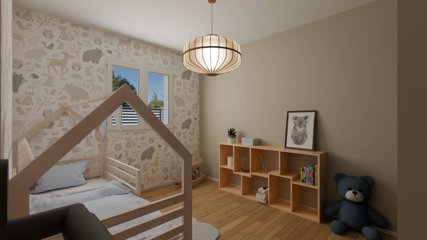 Maison de plain-pied avec terrain à Saint-André-le-Gaz – 82 m² – 3 chambres