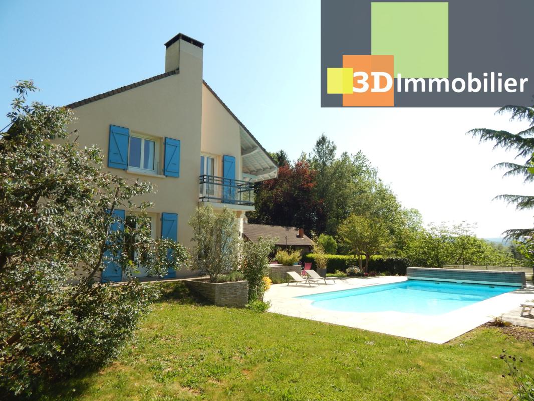 SECTEUR LONS-LE-SAUNIER (39), MAISON FAMILIALE 225 M², QUATRE CHAMBRES, PISCINE CHAUFFÉE, TERRAIN BOISÉ 17087 m² - Photo 3